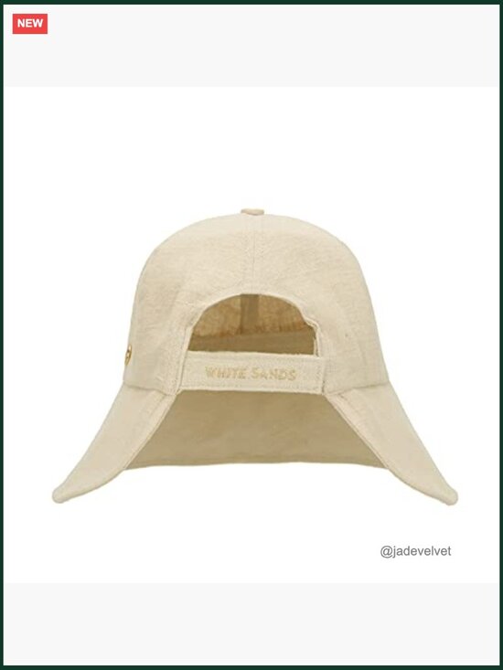 Linen Blend Victorian Bonnet Hat Sun Cap Foldable Summer Visor main image 6